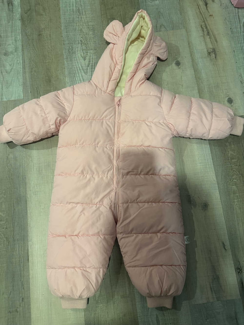 Kids Pink Puffer Jacket with Hood